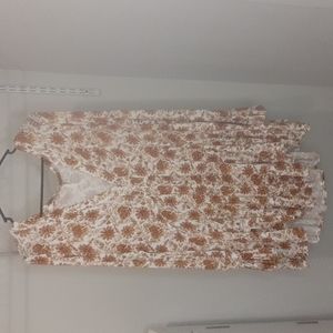 Free People Floral Boho Dress Medium